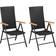vidaXL 3060088 Matgrupp, 1 Bord inkl. 2 Stolar
