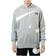 Nike Sportswear Swoosh Pullover Semi Brushed Back Hoodie - Dark Grey Heather/White