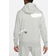 Nike Sportswear Swoosh Pullover Semi Brushed Back Hoodie - Dark Grey Heather/White
