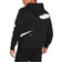 NIKE Sportswear Swoosh Pullover Semi Brushed Back Hoodie - Black/White