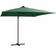 vidaXL Cantilever Umbrella with LED Lights 250cm