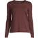 Casall Essential Mesh Detail Long Sleeve - Mahogany Red