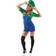 Orion Costumes Kvindelig Luigi Kostume