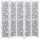 vidaXL 5-Panel Room Divider 68.9x65"