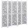 vidaXL 5-Panel Room Divider 68.9x65"