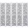 vidaXL 5-Panel Room Divider 68.9x65"