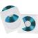 Hama CD pocket paper 100 pcs (White)