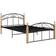 vidaXL Bed Frame Metal 90cm Sängram 120x200cm