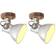 vidaXL - Ceiling Flush Light ∅ 17cm