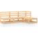 vidaXL 3075484 Loungeset, Bord inkl. 3 Soffor