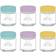Kilner - Køkkenbeholder 6stk 0.11L
