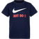 NIKE Kid's Swoosh JDI T-shirt - Navy Blue (8U9461-B7N)