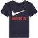 NIKE Kid's Swoosh JDI T-shirt - Navy Blue (8U9461-B7N)