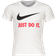 NIKE Kid's Swoosh JDI T-shirt - White/Red (8U9461-255)