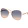 Chloé CH0030S 004 Para Hombre Cristal