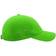 Atlantis Action 6 Panel Chino Baseball Cap - Green