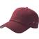 Atlantis Action 6 Panel Chino Baseball Cap - Burgundy