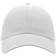 Atlantis Action 6 Panel Chino Baseball Cap - White