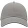 Atlantis Action 6 Panel Chino Baseball Cap - Grey