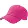 Atlantis Action 6 Panel Chino Baseball Cap - Fuchsia