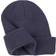 Timberland Logo Knitted Beanie - Navy (T21349)