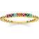 Thomas Sabo Colourful Dot Ring - Gold/Orange/Turquoise/Blue/Green