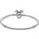 Pandora Disney Pavé Minnie Mouse Ball Clasp Snake Link Bracelet - Silver/Transparent