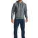 Under Armour Rival Fleece Full Zip Hoodie Grey Male