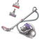 Dyson Aspirapolvere Big Ball Parquet 2 Senza Sacchetto Potenza 600 W Colore Grigio / Viola