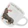 Wrendale Designs Dachshund Through The Snow Mug 31cl