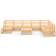 vidaXL 3075719 Loungeset