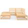 vidaXL 3075499 Outdoor Lounge Set, 1 Table incl. 3 Sofas