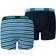 Puma Basic Boxer Printed Stripes Onderbroeken - Blauw