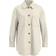 Vila Kimmi Oversize Shirt Jacket - Beige/Super Light Natural Melan