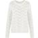 Pieces Bibi Ls Knit - White