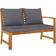 vidaXL 3057776 Lounge-Set, 1 Tisch einschl. 2 Stühle & 3 Sofas