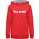 Hummel Felpa con cappuccio da donna Cotton Logo - Rouge