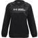 Under Armour Women's UA Recover Shine Woven Crew Neck Top - Black/White