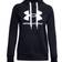 Under Armour Women's Rival Fleece Logo Hoodie - Black/White