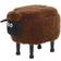 Beliani Sheep Pouf 40cm