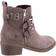 Hush Puppies Jenna Ankle Boots - Taupe