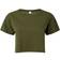 Tridri Women's Crop Top - Olive