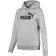 Puma Felpa con cappuccio Essentials con logo da donna - Light Gray Heather