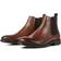 Jack & Jones Botas de cuero Argo Chelsea Marron
