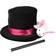 Robetoy Magic Hat with Rabbit & Magic Wand Children