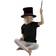 Robetoy Magic Hat with Rabbit & Magic Wand Children