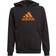 adidas Boy's Logo Hoodie - Carbon/Focus Orange (H07739)