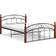 vidaXL Bed Frame Metal 90cm Sängram 140x200cm