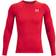 Under Armour Men's Heatgear Long Sleeve Top - Red/White