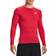 Under Armour Men's Heatgear Long Sleeve Top - Red/White